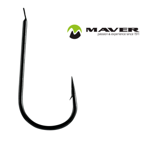MAVER KATANA 1045 fekete - előkötött lapkás horog 8 db/ köteg