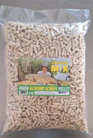 Jámbor Mix - Fehér Kukoricacsíra pellet (3kg) 6 mm-es