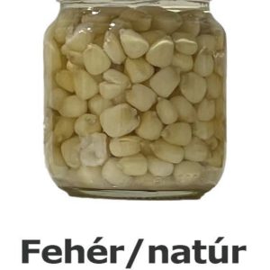 Jámbor Mix - Hard Corn Üveges Csalizó Kukorica - Fehér natúr (130 gr)