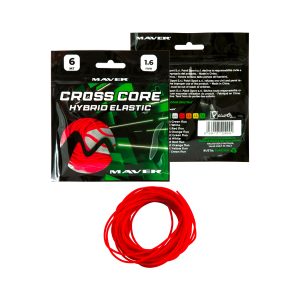 MAVER CROSS CORE HYBRID ELASTIC RAKÓS GUMI - 1,6mm/6m