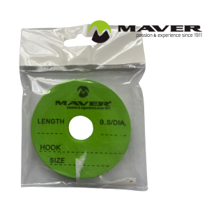 MAVER KATANA 1045 lapkás horog- 8db 50cm-es monofil feeder előke - Image 2
