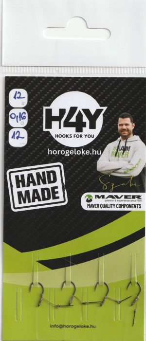 MAVER KATANA H994BL - 4 db monofil, fonott hajszálon csalitüskével - Image 4