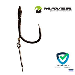 MAVER KATANA H994BL - 4 db monofil, fonott hajszálon csalitüskével
