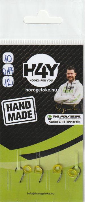 MAVER KATANA H994BL - 4 db fluorokarbon method előke 6mm-es csaligyűrűvel - Image 4