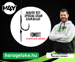 MAVER KS1 SPECIAL CRAB szakállas – fonott method előke csalitüskével 4 db/ köteg - Image 4