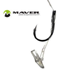 MAVER KATANA CARP SERIE 0.6 szakállas - monofil method előke quick-stoppal 4 db/ köteg