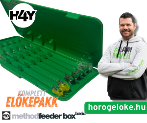 H4Y Basic Method Feeder Box -36 db-os horogelőke szett
