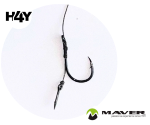 MAVER KATANA CARP SERIE 0.6 szakállas - fonott method előke csalitüskével 4 db/ köteg