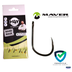 MAVER KATANA H994BL - 4 db monofil method előke, fonott hajszálon csaligyűrűvel - Image 6