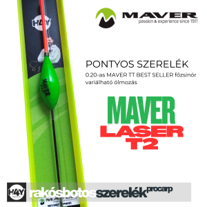 H4Y - MAVER LASER T2 profi pontyos rakós botos szerelék