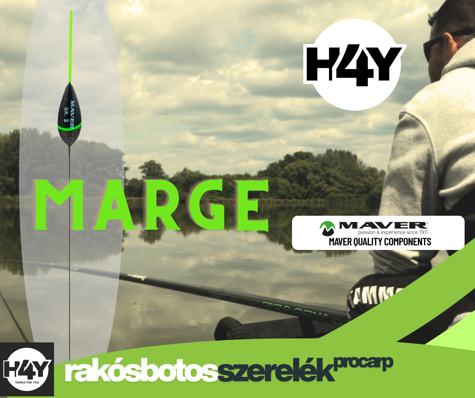 H4Y - MARGE profi pontyos rakós botos szerelék - Image 3